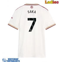 Arsenal Bukayo Saka #7 Replica Third Shirt Ladies 2025-26 Short Sleeve